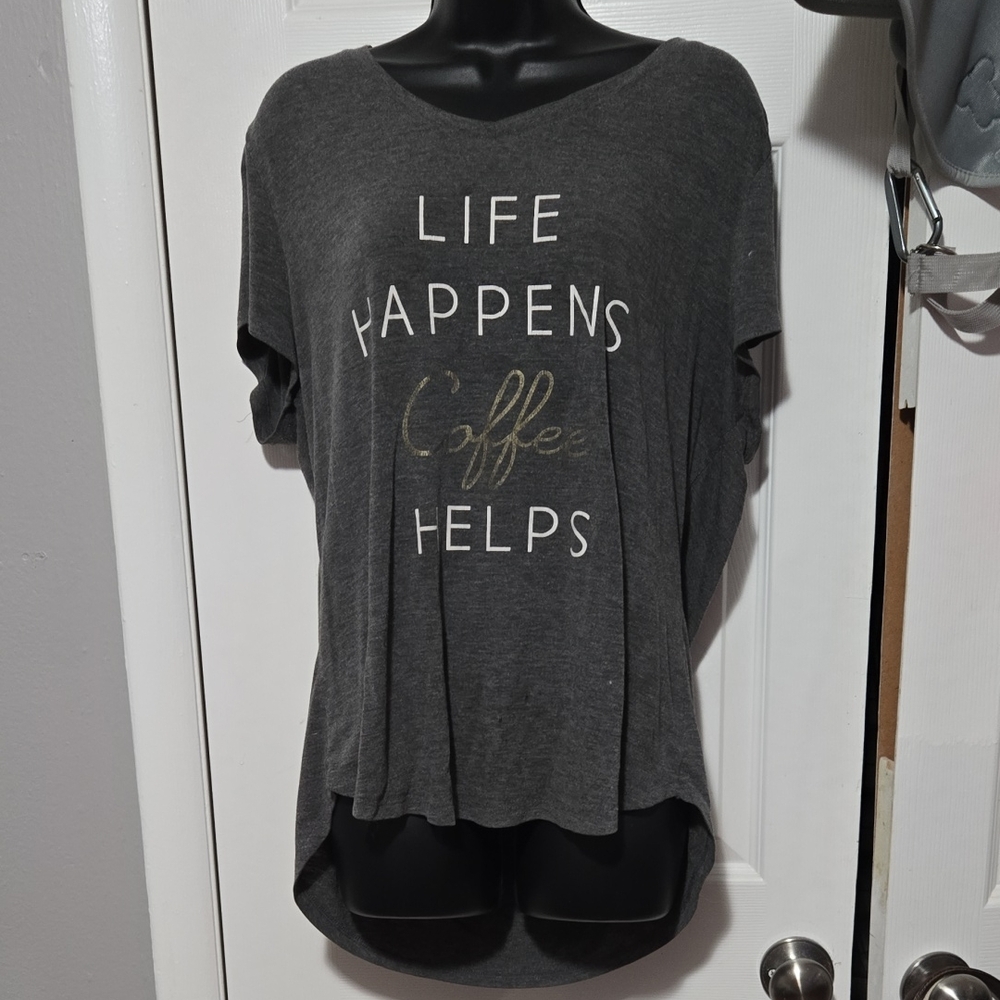 Charcoal Graphic Women's Tunic